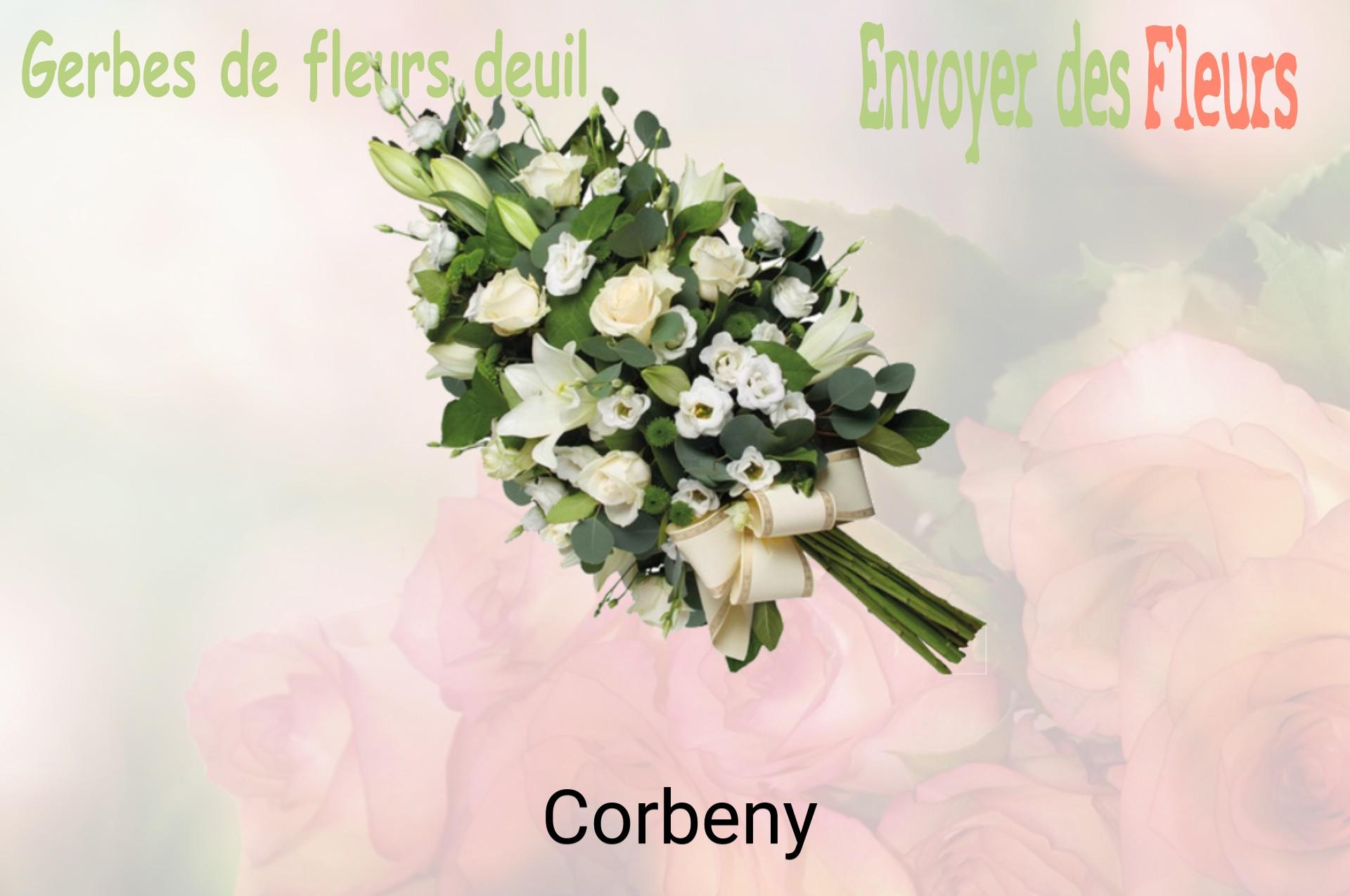 Gerbe de fleurs de deuil livrée à Corbeny